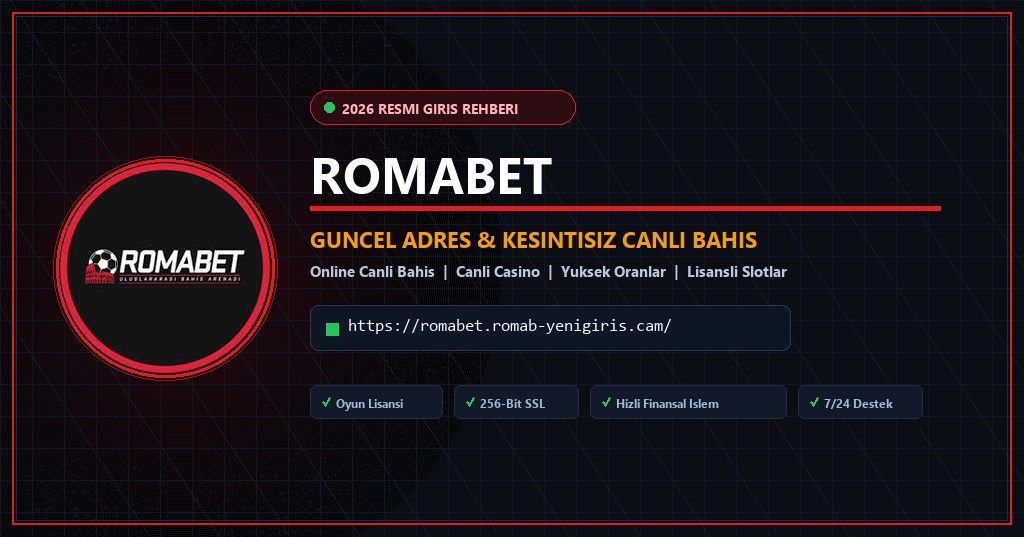 Romabet Canlı Bahis ve Casino Seçenekleri